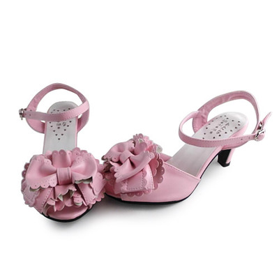Matte pink & 6.3cm heel