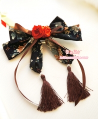 Strawberry Witch Chinoiserie Lolita Headbow - Sold Out