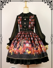 Fanzy Fantasy -Halloween Magic Tricks- Gothic Lolita JSK