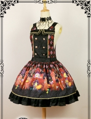 Fanzy Fantasy -Halloween Magic Tricks- Gothic Lolita Salopette - Preorder's Been Closed