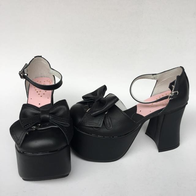 Black & 9cm heel + 5cm platform