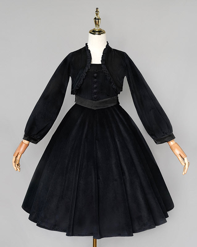 Black JSK + Bolero Set
