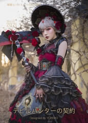 Yupbro -Evil Deed- Gothic Lolita Dress Set