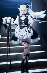 The Panda and the Maid New Version Qi Lolita OP Dress Set