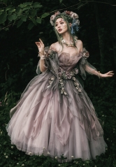 FAUWN -The Celestial Ball- Vintage Classic Lolita OP Dress