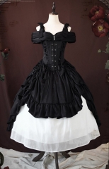 Attend the Grand Ball Vintage Classic Lolita Top Wear and Skirt Set