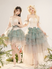 LilithHouse -Apricot Blossom 3.0 Version- Lolita Jumper Dress