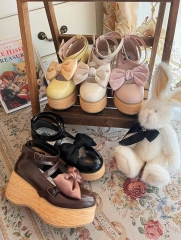 The Bubble Bows Sweet Vintage Classic Lolita Shoes