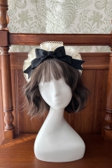 Alice Girl -Maid's Black Dress- Vintage Gothic Lolita Headband