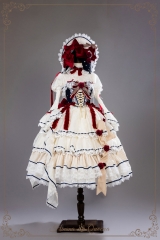 HinanaQueena -Hime in Mirror- Vintage Classic Lolita Top Wear and Skirt Set