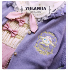 Yolanda -Bunny's Herbology- Lolita Pure Wool Cardigan